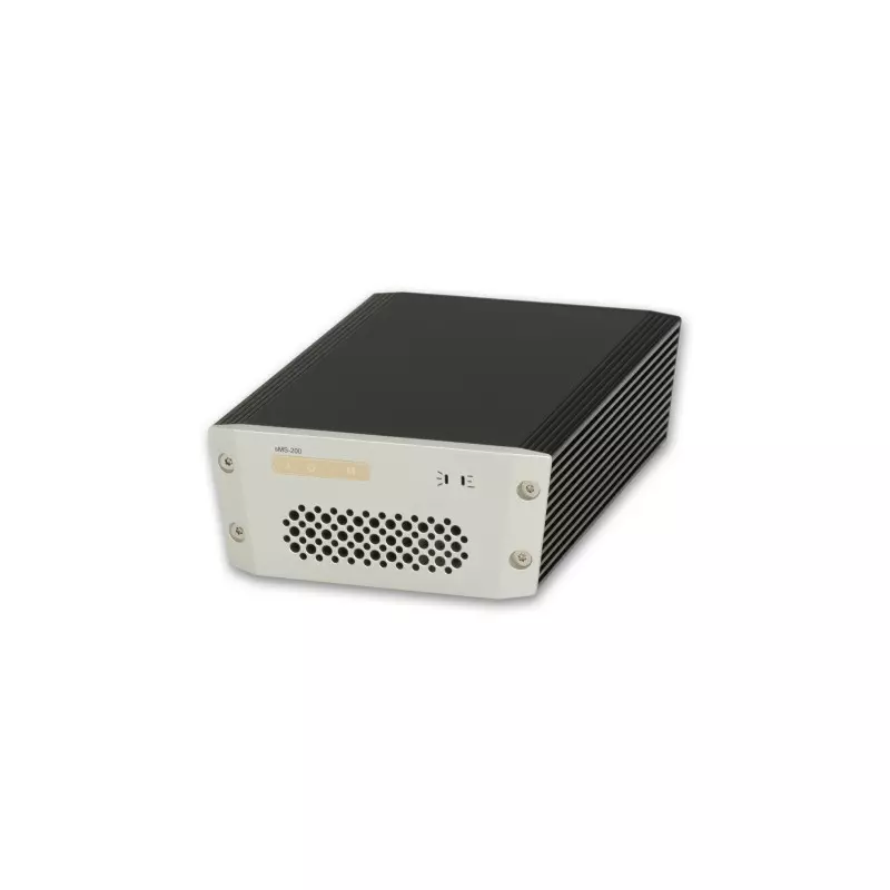Connectique arrière du SOtM sMS-200 Neo : Port RJ45, port USB audio et prise d'alimentation.