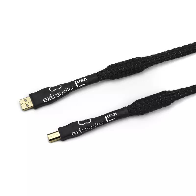 Câble USB numérique Haute fidélité HIFI très haut de gamme blindé Extraudio