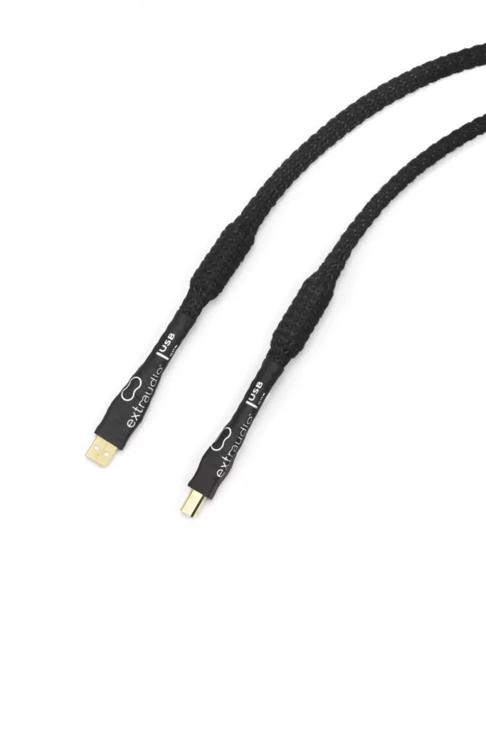 Câble USB numérique Haute fidélité HIFI très haut de gamme blindé Extraudio