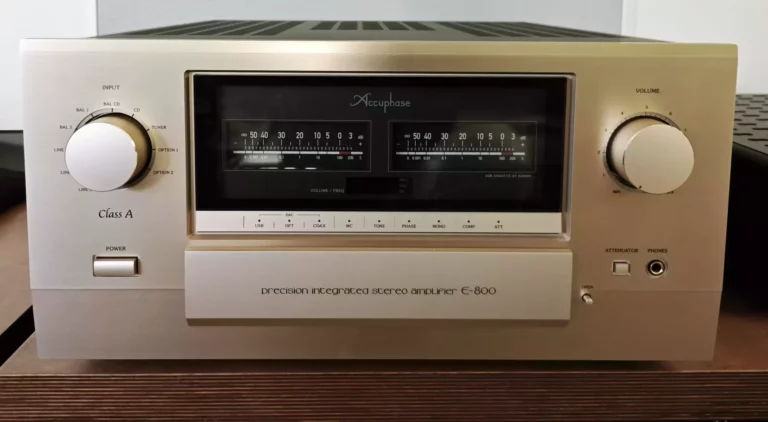 Amplificateur intégré Accuphase E-800 en pure classe A vendu