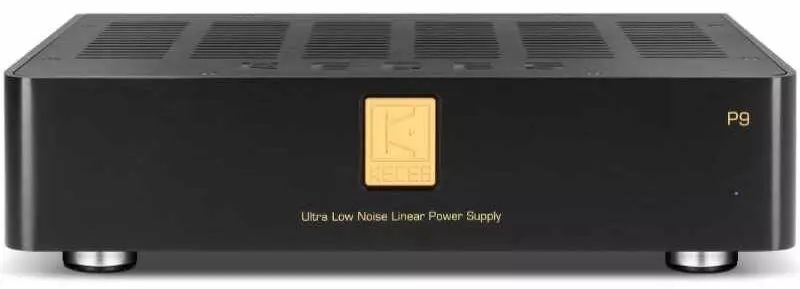 Alimentation linéaire de référence KECES P9 châssis large aluminium noir