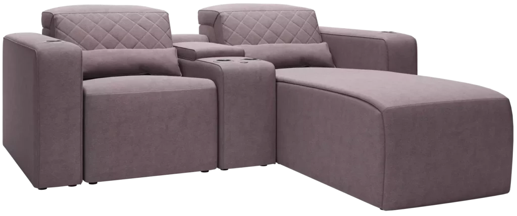 Sièges et canapés pour Home Cinéma, ergonomiques et confortables, optimisés pour profiter pleinement de vos films et séries dans une salle dédiée.