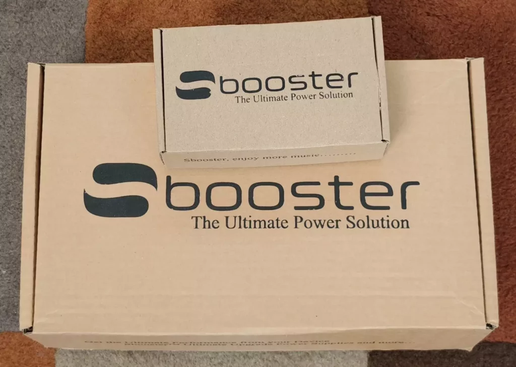 Cartons d'origine de l'alimentation Sbooster BOTW MKII