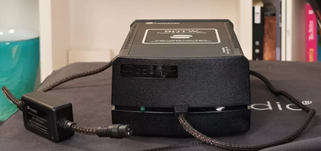 Alimentation externe Sbooster BOTW MKII, vue de dessus