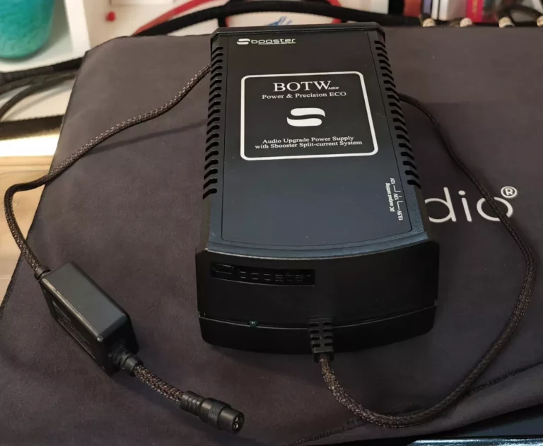 Alimentation externe linéaire Sbooster BOTW MKII, vue de dessus